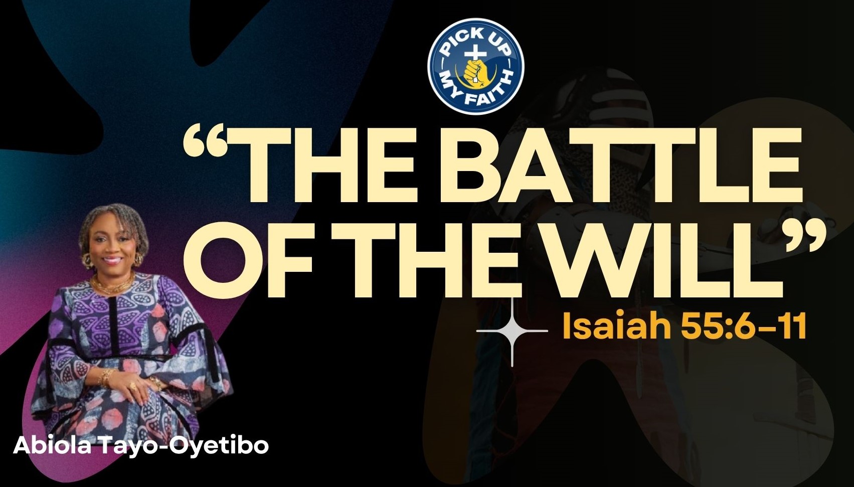 Purple Bold Gradient Christlikeness Sermon Church Presentation - 3