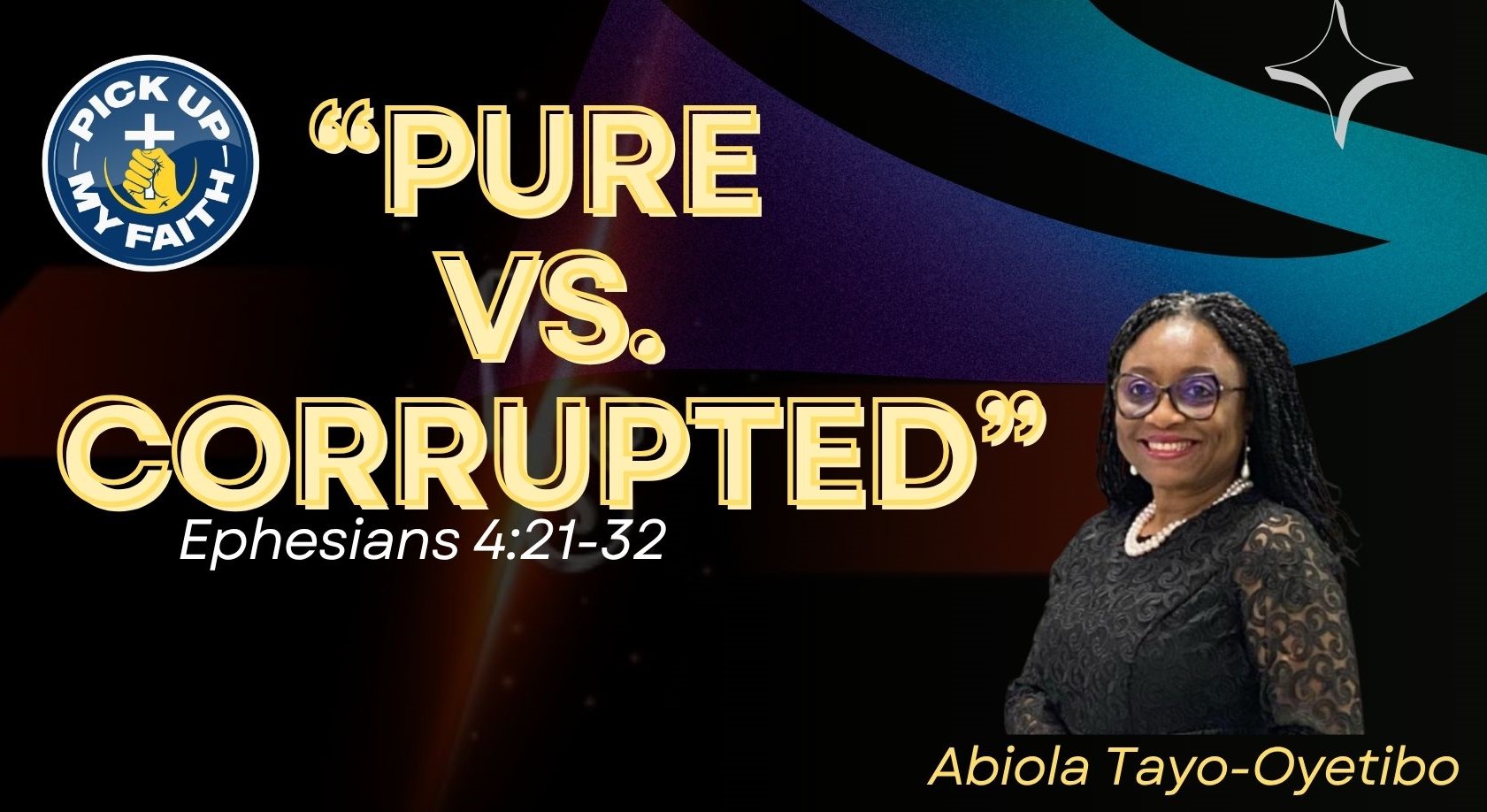 Purple Bold Gradient Christlikeness Sermon Church Presentation - 5 Purple Bold Gradient Christlikeness Sermon Church Presentation - 5