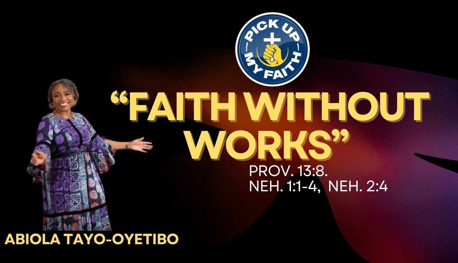 Purple Bold Gradient Christlikeness Sermon Church Presentation - 6 Purple Bold Gradient Christlikeness Sermon Church Presentation - 6