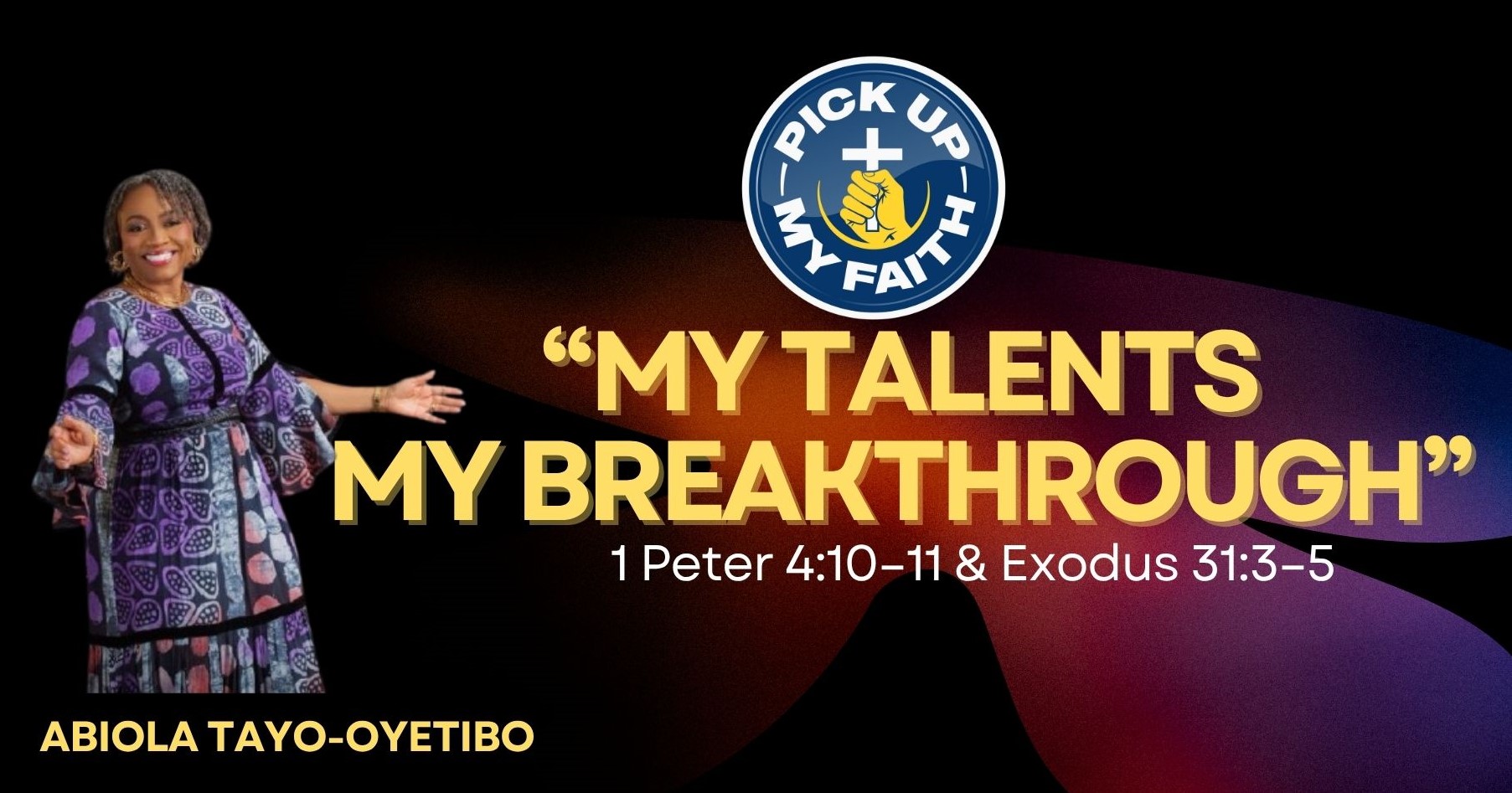 Purple Bold Gradient Christlikeness Sermon Church Presentation - 6